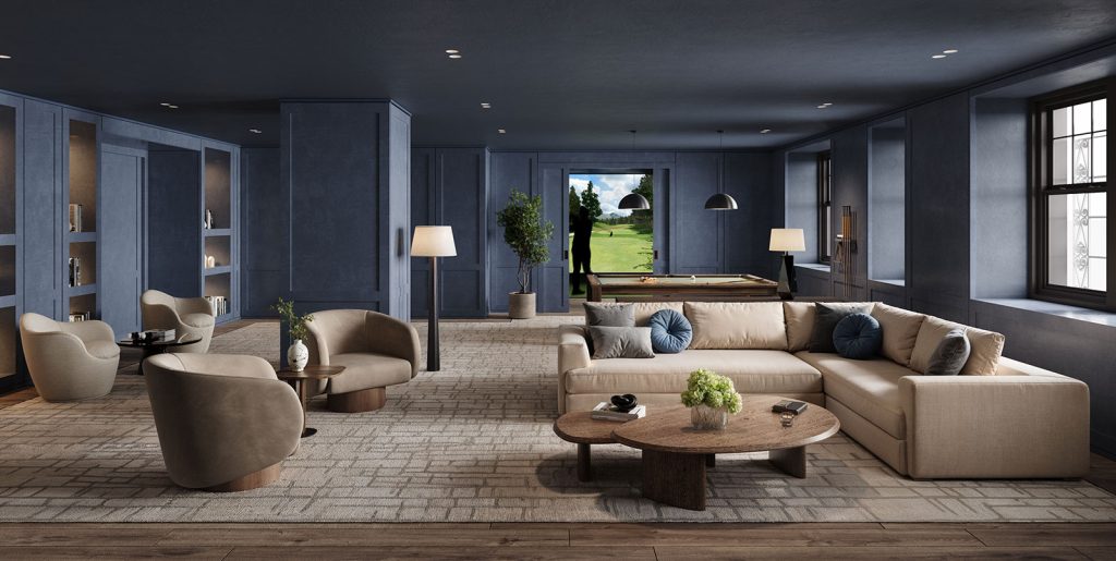 Billiards Lounge at 720 West End Avenue